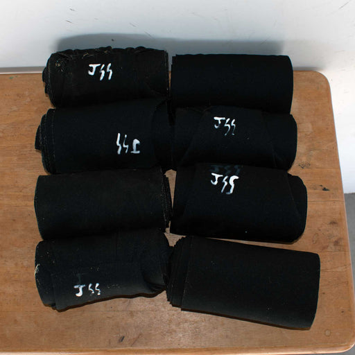 Used Black 6ft Polo Wraps Set Of 8 Sale Barn misc