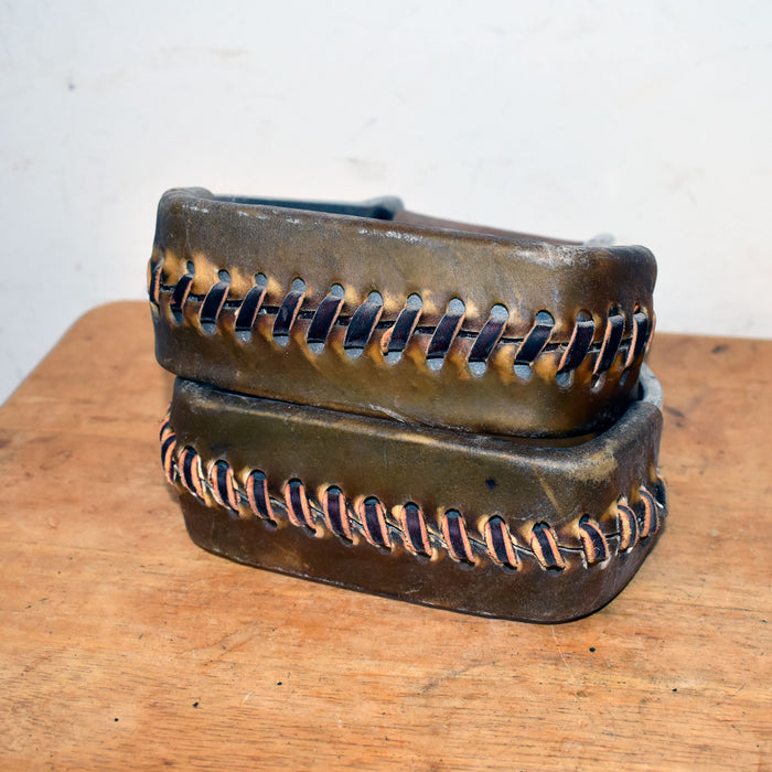 Lightly Used 2" Roo-Hide Saddlery Stirrups Sale Barn ROO HIDE
