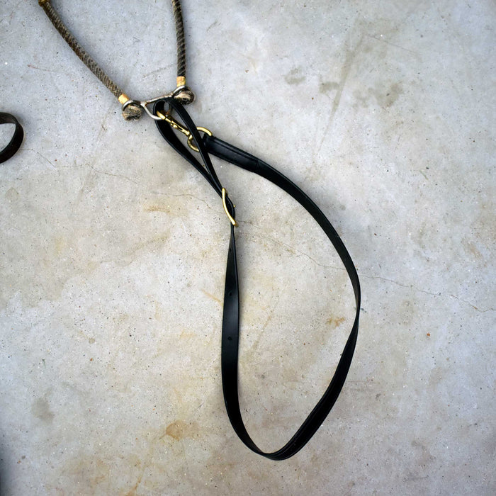 Used Assorted Rope Band Noseband With Biothane Tie Downs Set Of 2 Sale Barn misc