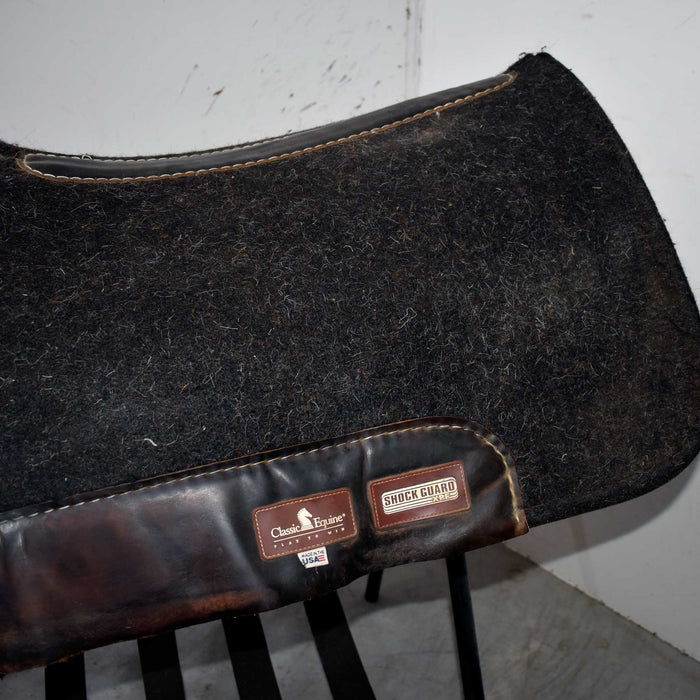 Used Classic Equine Shock Guard Saddle Pad Sale Barn Classic Equine