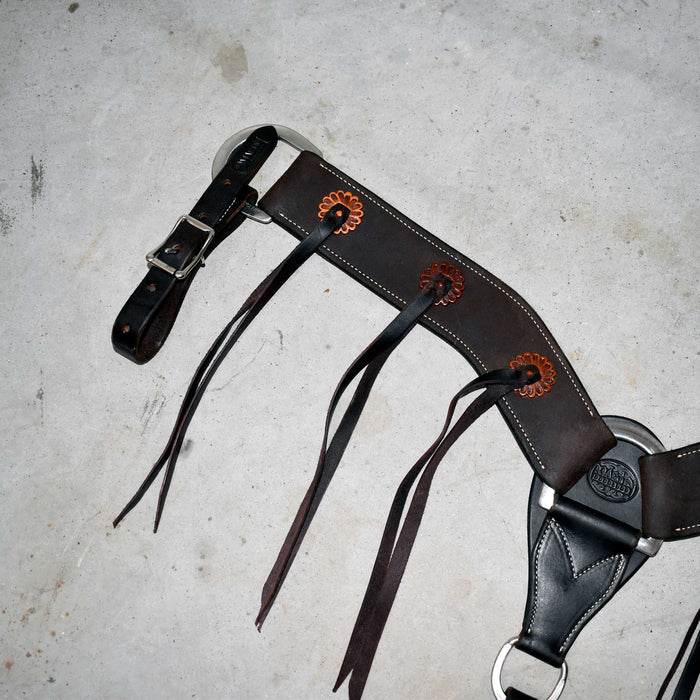 LIKE NEW Martin Fringed Breast Collar Sale Barn Martin Saddlery
