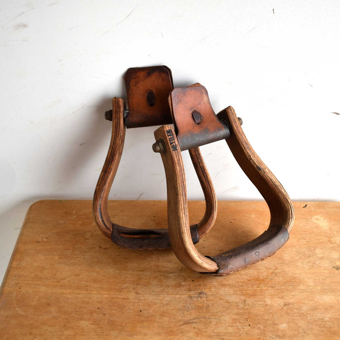 Used Nettles Wooden Stirrups