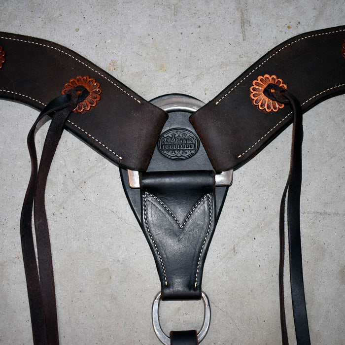 LIKE NEW Martin Fringed Breast Collar Sale Barn Martin Saddlery