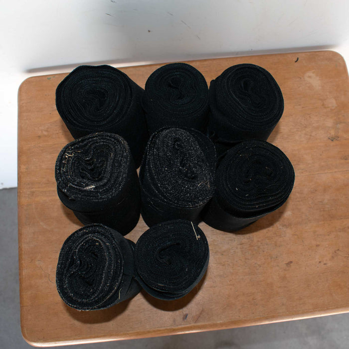 Used Black 6ft Polo Wraps Set Of 8 Sale Barn misc