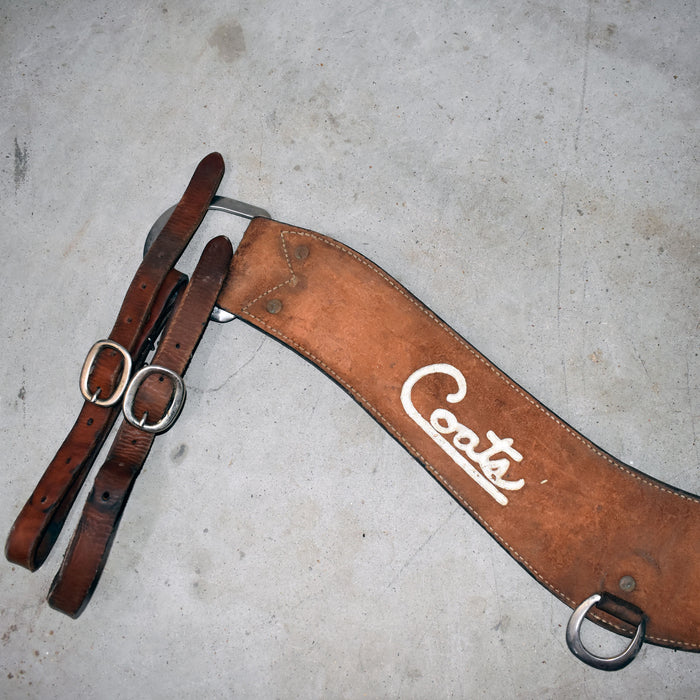 Used 30" Coats Roughout Tripping Collar Sale Barn Coats Saddlery