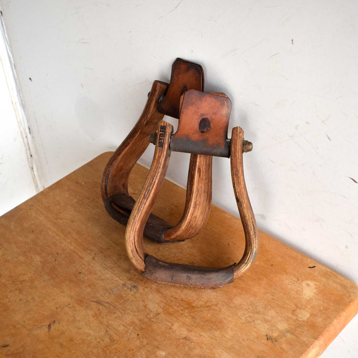 Used Nettles Wooden Stirrups