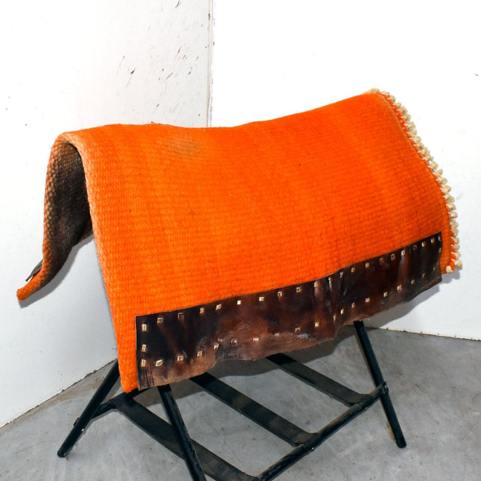 Used Orange Saddle Blanket Sale Barn Misc
