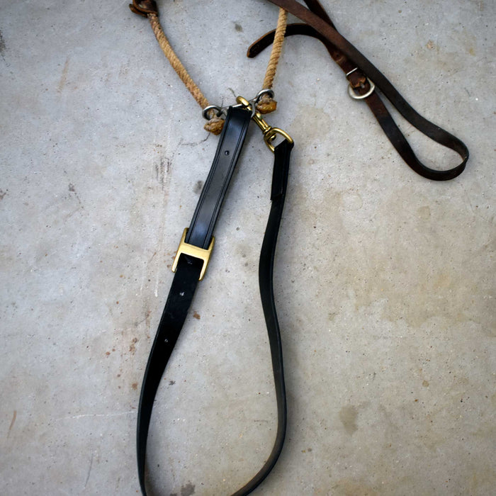 Used Assorted Rope Band Noseband With Biothane Tie Downs Set Of 2 Sale Barn misc