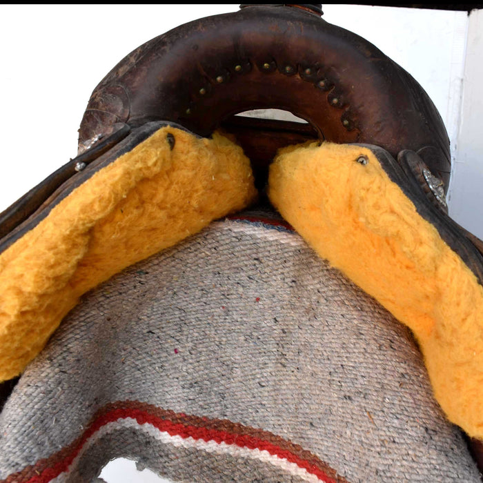 Used 16" Joe Vega & Brothers Rider Saddle Sale Barn TESKEY'S