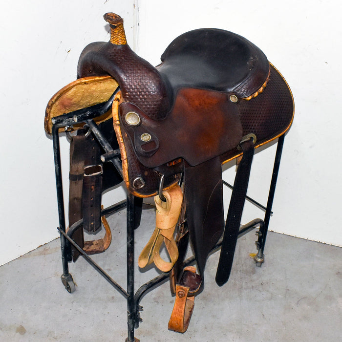 Used 16" Circle Y Rider Saddle Sale Barn Circle Y Saddlery