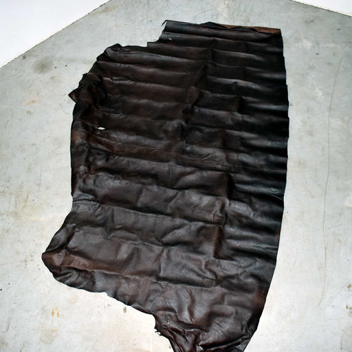 NEW Dark Brown Top Grain Leather Hide Piece Sale Barn misc