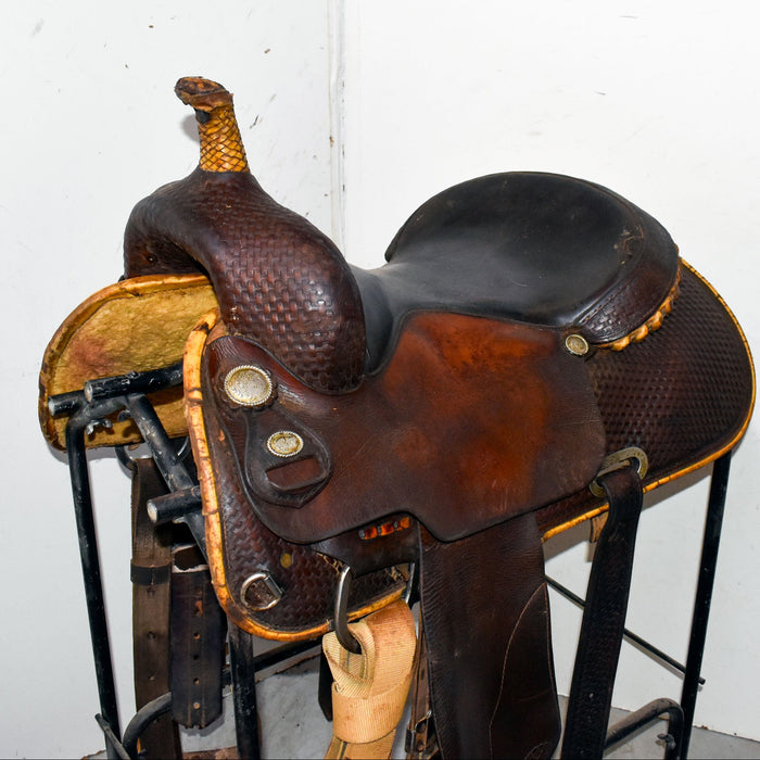 Used 16" Circle Y Rider Saddle Sale Barn Circle Y Saddlery