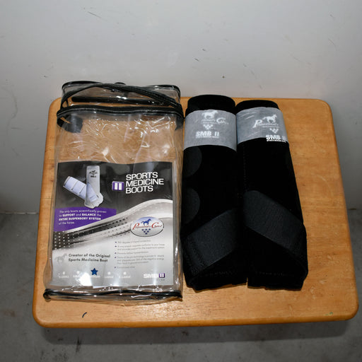 NEW Professional SMB Medium Black Sports Medicine Boots Sale Barn Professional's Choice