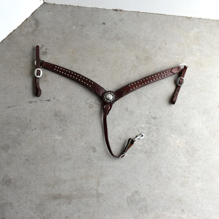 Used Beaded With Diamond Concho Breast Collar Sale Barn Teskey's