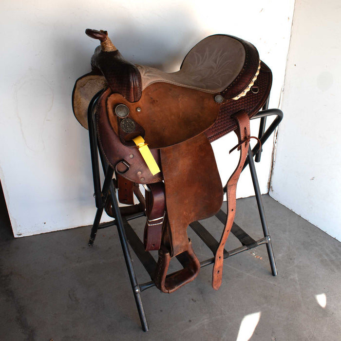Used 15" Bona Allen Rider Saddle Sale Barn MISC