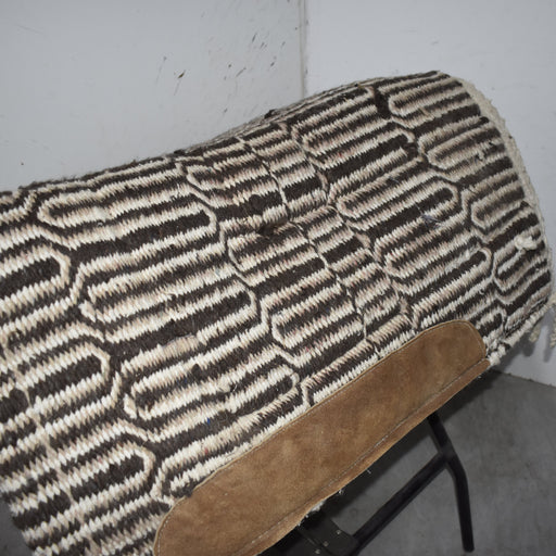 Used Brown/ Tan Saddle Pad Sale Barn misc