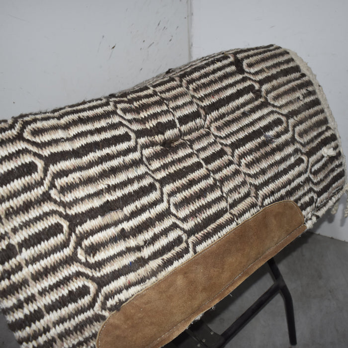 Used Brown/ Tan Saddle Pad Sale Barn misc