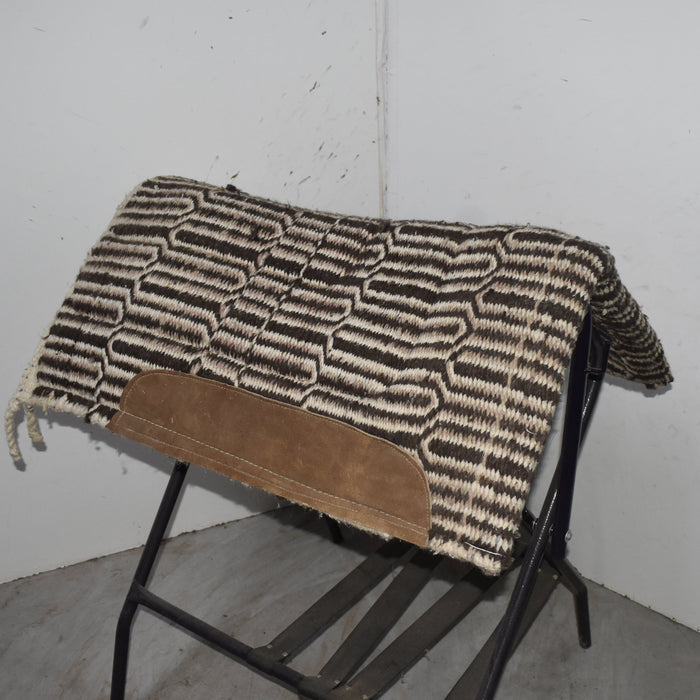 Used Brown/ Tan Saddle Pad Sale Barn misc