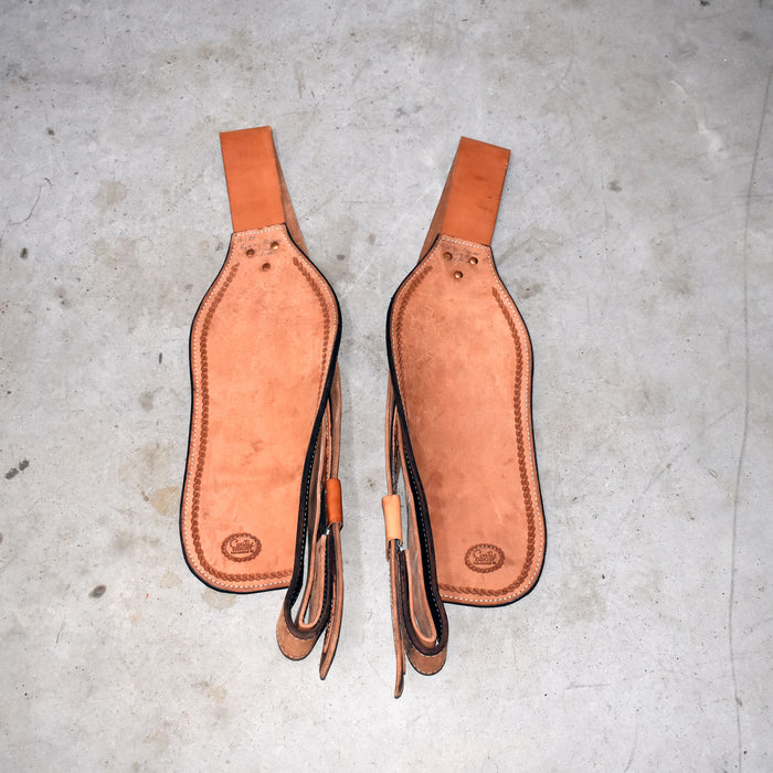 Like NEW Coats Light Oiled Stamped Fenders Sale Barn Coats Saddlery