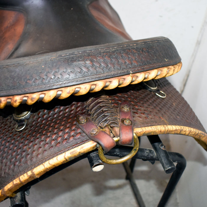 Used 16" Circle Y Rider Saddle Sale Barn Circle Y Saddlery