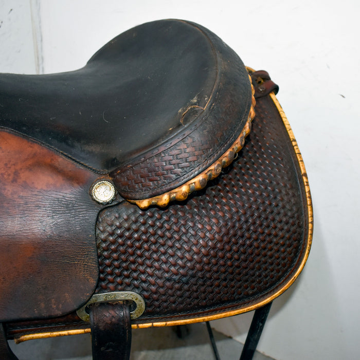 Used 16" Circle Y Rider Saddle Sale Barn Circle Y Saddlery