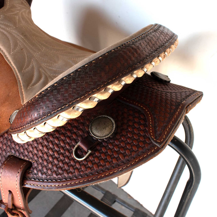 Used 15" Bona Allen Rider Saddle Sale Barn MISC