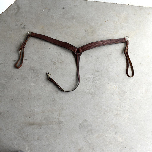 Used Teskey's Basket Weaved Breast Collar Sale Barn Teskey's