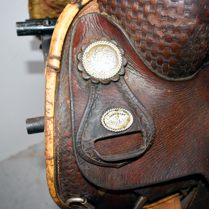 Used 16" Circle Y Rider Saddle Sale Barn Circle Y Saddlery