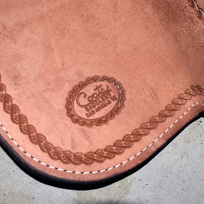 Like NEW Coats Light Oiled Stamped Fenders Sale Barn Coats Saddlery