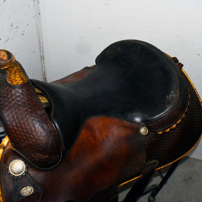 Used 16" Circle Y Rider Saddle Sale Barn Circle Y Saddlery