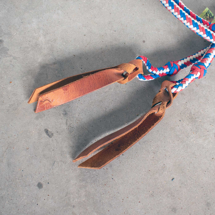 NEW Mustang Over & Under Braided Nylon Set Of 2 Sale Barn Mustang