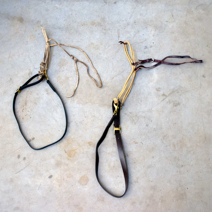 Used Assorted Nosebands Set Of 2 Sale Barn misc