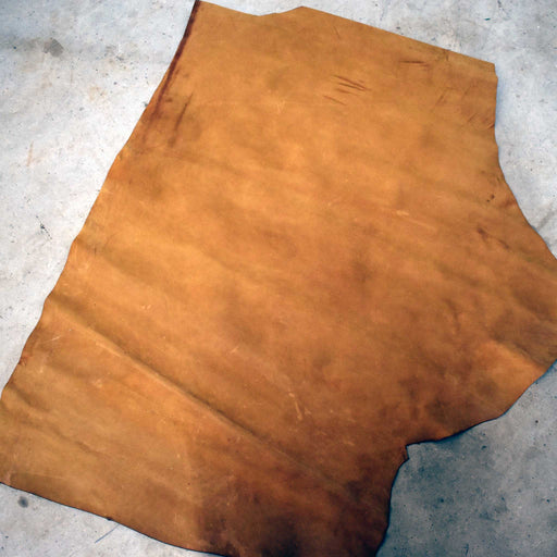 NEW Light Brown Buffed Leather Hide Piece Sale Barn misc