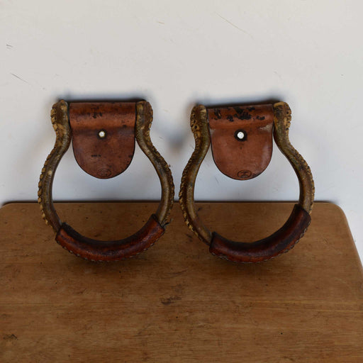 Used Rawhide Oxbow Stirrups Sale Barn Teskey's