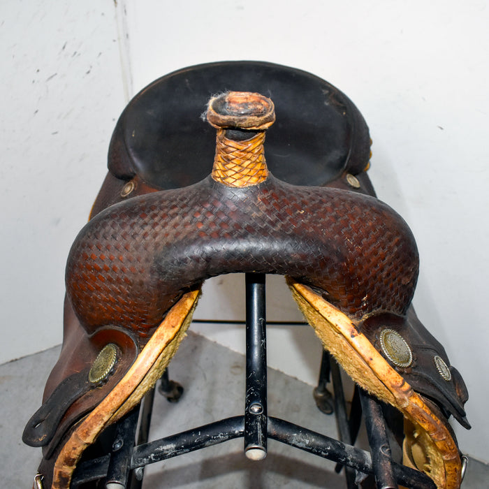 Used 16" Circle Y Rider Saddle Sale Barn Circle Y Saddlery
