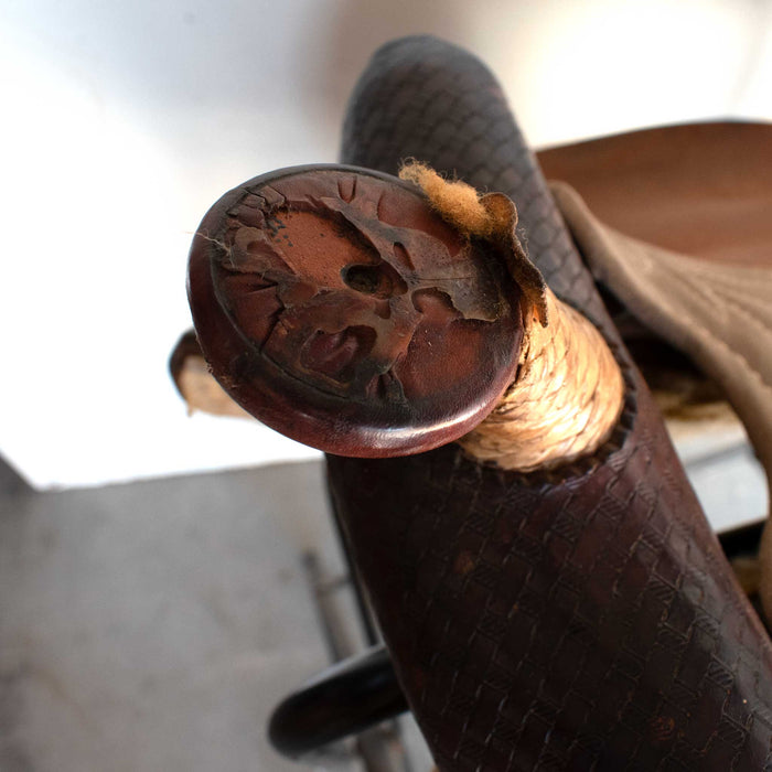 Used 15" Bona Allen Rider Saddle Sale Barn MISC