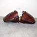 Used Leather Covered Brass Conchoed Tapaderos Sale Barn misc