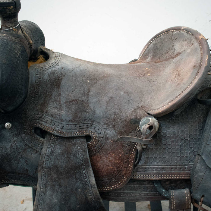 Used 16" Teskey's Non-Rider Saddle Sale Barn Teskey's