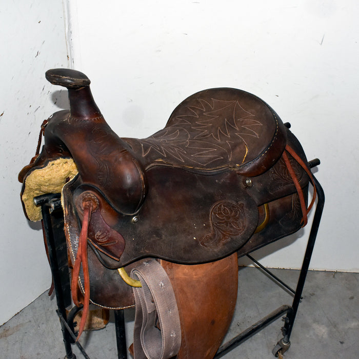 Used 16" TG Gieselman Non-Rider Saddle Sale Barn misc
