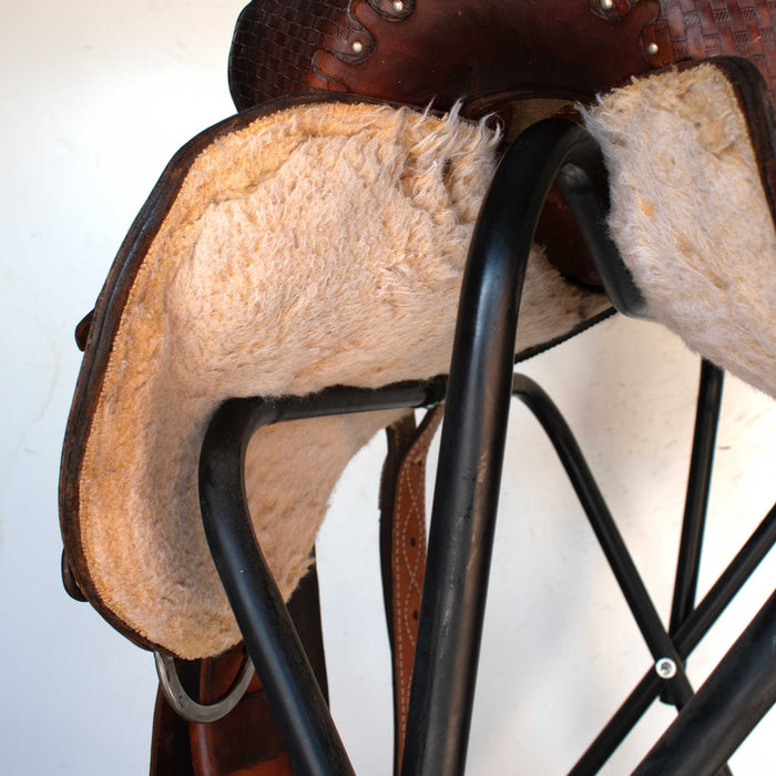 Used 15" Bona Allen Rider Saddle Sale Barn MISC
