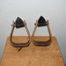 Used Tad Sanders Galvanized Wooden Stirrups Sale Barn Tad Sanders