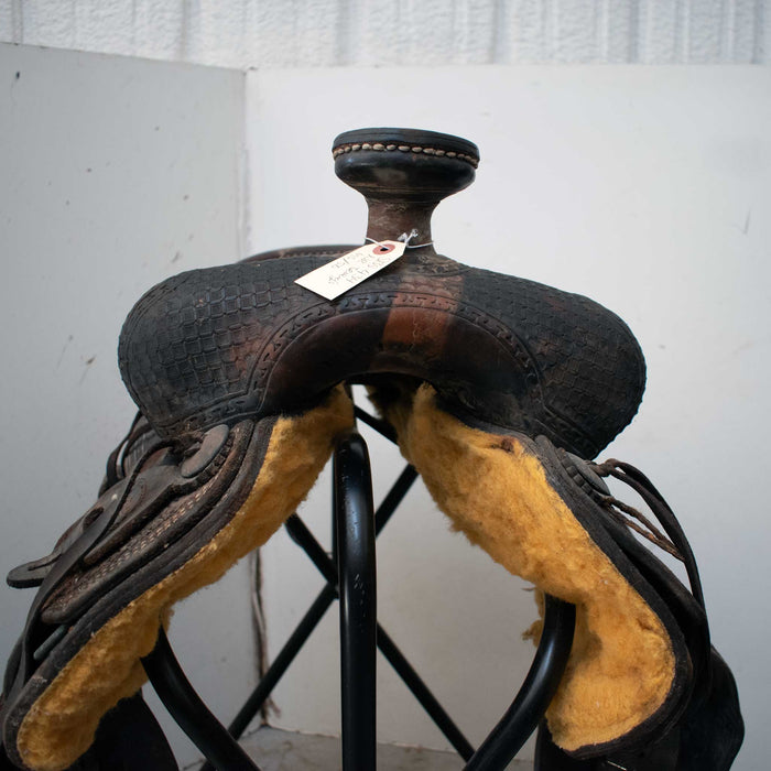 Used 16" Teskey's Non-Rider Saddle Sale Barn Teskey's