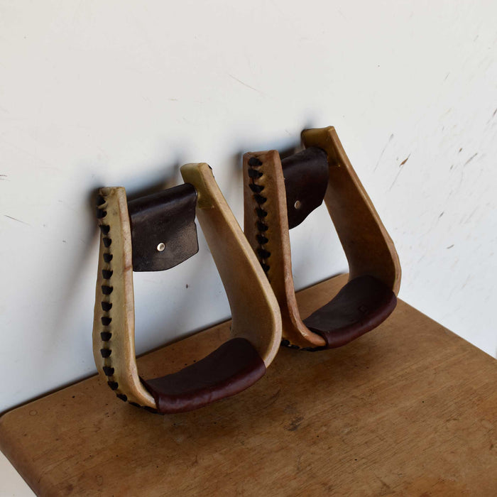 Used Rawhide Roping Stirrups Sale Barn Teskey's