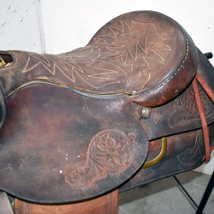 Used 16" TG Gieselman Non-Rider Saddle Sale Barn misc