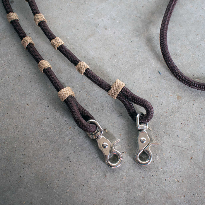 Used 6ft Roping or Barrel Round Rein With Rawhide Sale Barn misc