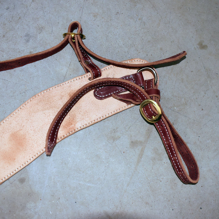 NEW 32" Handmade Roughout Tripping Collar Sale Barn Misc