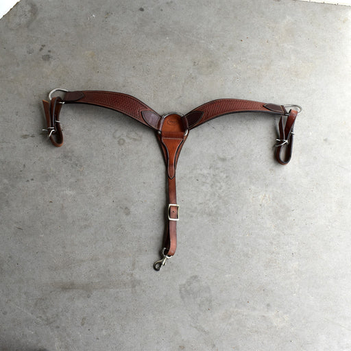 Used Teskey's Basket Weaved Breast Collar Sale Barn Teskey's