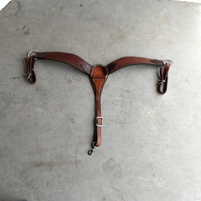 Used Teskey's Basket Weaved Breast Collar Sale Barn Teskey's