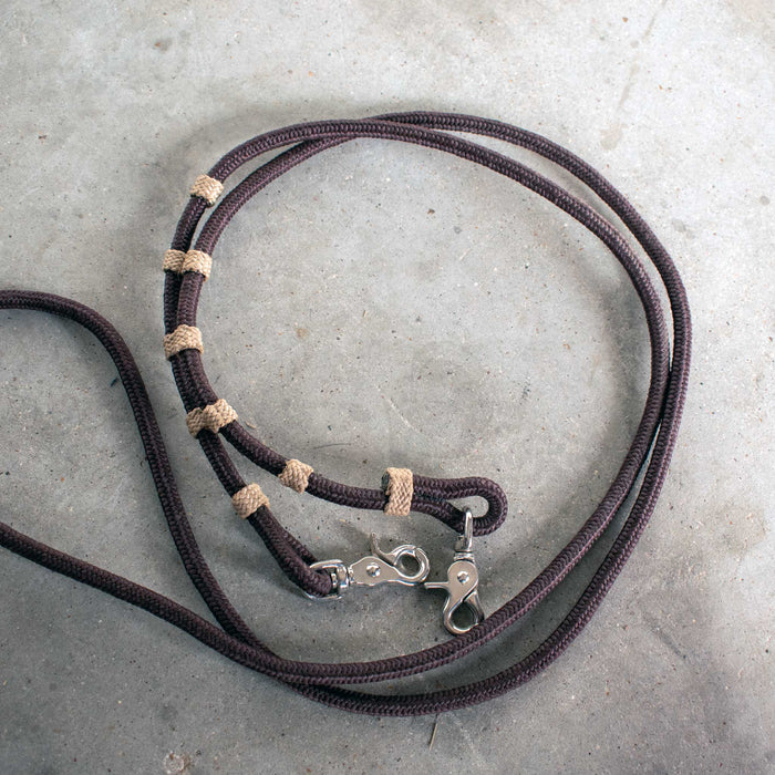Used 6ft Roping or Barrel Round Rein With Rawhide Sale Barn misc
