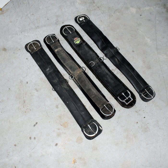 Used Cinches Set Of 4 Sale Barn Weaver Leather
